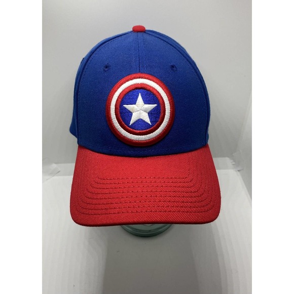 Marvel Captain America The First Avenger Baseball Hat Fitted New Era 39THIRTY - Picture 1 of 8